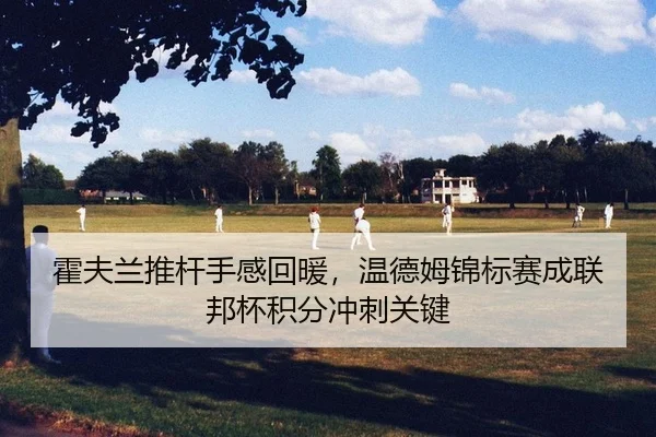 霍夫兰推杆手感回暖，温德姆锦标赛成联邦杯积分冲刺关键